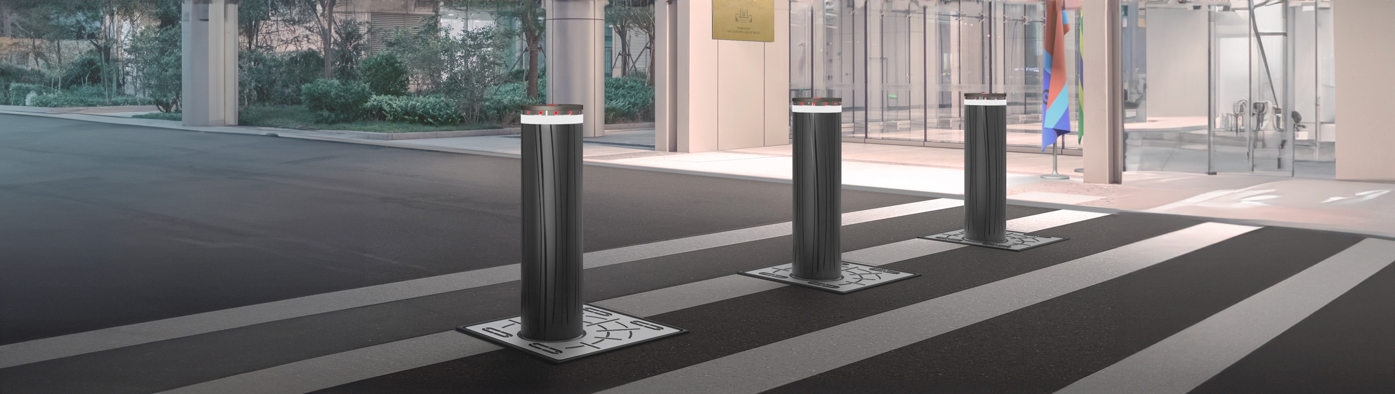 Bollards Sebagai Sistem Keamanan Terdepan
