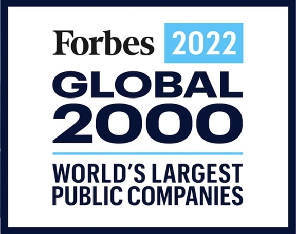 Forbes 2022: Global 2000 World’s Largest Public Companies